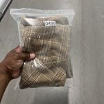 YA Los Angeles Liverpool Los Angeles Womens Size 4 Stretch Skinny Trouser Plaid Beige Photo 8