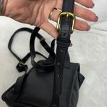 Coach Mini Leather Backpack Glove Tan Turn Lock Vintage Brass hardware Photo 11