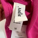 ANDIE  Swim‎ NWT The Ruched Side Bikini Bottoms in Orchid (bright pink) Medium Photo 5