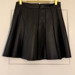 Aritzia Sunday Best Skirt Pleated Leather Vegan Photo 1