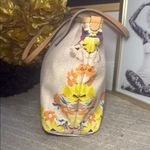 Etro Paisley Floral Zip Top Tote Bag Yellow Photo 5