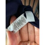 Loft  sleeveless blue and black shirt with color size small work attire Photo 5