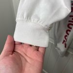 Disney Minnie Mouse women’s white red decal matching top and bottoms sweatsuit Photo 3