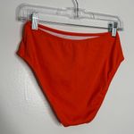 Cupshe NWT  Floral‎ V-Neck Tankini Top & Standard Bottoms Set Orange Medium Photo 11