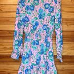 Lilly Pulitzer CRISTIANA LONG SLEEVE STRETCH DRESS CONCH SHELL PINK RUMOR HAS IT Photo 6