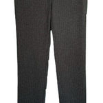 PEACH Womens Pull On Pants Size S Dark Gray Knit Legging Style Mid Rise Pockets Photo 0