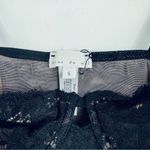 Fleur Du Mal Charlotte lace balconette bodysuit NWT Black Photo 6