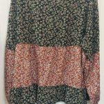 SheIn  Curve Women's Plus Size Floral Print Blouse 3XL Multicolor Long Sleeve Photo 1