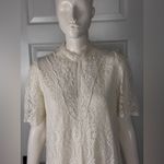 My Michelle  Ivory Lace Dress Size Medium Photo 1