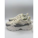 Women’s Addengjue Size 9 White Platform Sneakers Photo 3