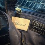Ashwood London Bag Black Croc Embossed Leather Backpack‎ Purse Photo 7