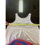 Vanity Fair Vintage  Nightgown Sleep Gown‎ Sz 32 Pale Blue Nylon Granny Core Lace Photo 4