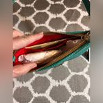 Dooney & Bourke NWT Turquoise Leather Mini Shoulder or Wristlet Bag summer fun Photo 6