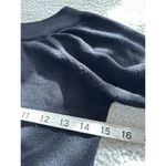 Buffalo David Bitton David Bitton BUFFALO Black Short Puff Sleeve Boat Neck Cable Front Sweater Top S Photo 6