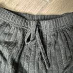 Black ribbed lounge shorts Photo 1