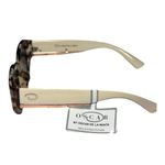 Oscar de la Renta Brown Tortoiseshell Sunglasses Photo 5