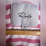 Rails  Pink/Red and White Striped Long Sleeve Pajama / Lounge Set in size  XSmall Photo 8