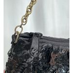 NWT Vintage Magid sequin black formal with bag chain handle Photo 6