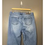 Standards & Practices Jeans Womens 32 Light Blue Cropped Raw Hem Side Snap Size undefined Photo 4
