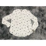 Bass cotton long‎ sleeve white women's Size L Elephant Feminine Shabby Chic Boho Size L Photo 0