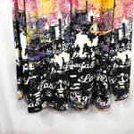City Hearts Plus Size 3X Top Long Sleeve Vegas Skyline Black Pink Mature 1336 Photo 6