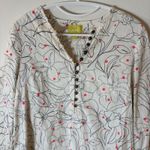 Maeve  Anthropologie Bethesda Floral Flannel Top Size Small Photo 2