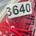 Duca Del Cosma Leather Sneakers Polka Dot Casual Shoes Red White Size Size 10 Photo 11