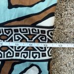 Diane Von Furstenberg  Societes One Shoulder Silk Knee Length Dress - size 2 Photo 3