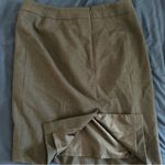 Calvin Klein  Gray A-Line Knee-Length Skirt for Work Photo 3