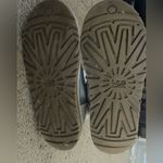 UGG  Bailey Button Short Silver Metallic Side Sparkle Button Fur-Lined Boots Photo 8