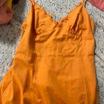 Pink Lily Orange Mini Dress Photo 0