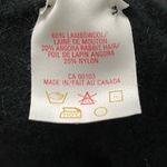 Parkhurst Canada Black Lambswool Angora Cardigan‎ Sweater Goldtone Button… Size L Photo 3