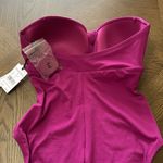 Robin Piccone Ava Strapless Bandeau One-Piece Swimsuit, Size 12, $178 Photo 7