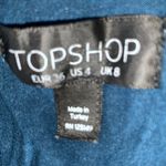 Top Shop Teal romper shorts US size 4 Small S Excellent Condition Photo 6