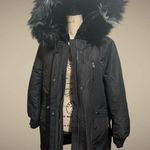 Andrew Marc NWT $150  Women's Faux Fur Trim Parka Sz Medium Photo 5