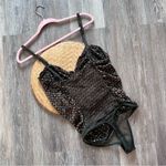 Free People Nwt  free romantic floral‎ bodysuit Women’s Size L Photo 3