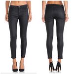 Current/Elliot The Stiletto Skinny in Black Coated Photo 1