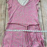 Boden Jersey Knit Print Color Block Dress Size 10L Portugal Office Summer Spring Pink Photo 4