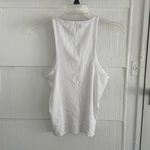 J.Crew Ribbed High Neck Tank in Whie Photo 2