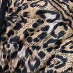 Live a Little animal pattern puffy vest. large. Photo 4