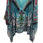 Boston Proper  Multicolor Geometric Print Sheer Resort Vacation Swim Cover up M Photo 6