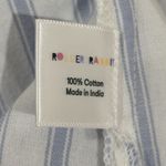 Roberta Roller Rabbit NWT Roller Rabbit Size S M Cotton Embroidered Floral Tunic Blouse Boho Cottage Photo 3