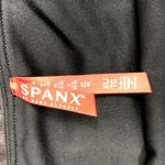 Spanx  Faux Leather Leggings XL Black Wide Waist Tummy Shaping Sporty Feminine Photo 12