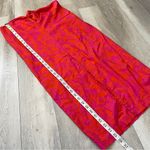 Ralph Lauren Skirt cotton floral tie front slit womens Orange Pink medium beach Photo 4