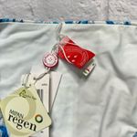 Red Carter  Hipster Bikini Bottoms Azul Blue White Floral Size L New Photo 2