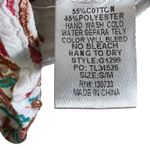 Umgee USA Embroidered Kimono Cardigan White Red Teal Floral Boho Plus Size Size undefined Photo 3