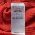 Faherty  Coral Long Sleeve 100% Organic Cotton Flowy Spring Top Size M Summer Photo 5