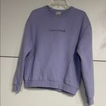 Barstool I AM UNWELL WOMENS PURPLE CREWNECK SWEATSHIRT  MEDIUM Photo 1