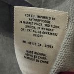 Anthropologie Guinevere Cardigan Sweater S Gray Wool Rabbit Ruffle Trim Coquette Photo 15