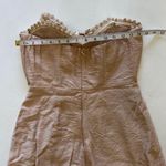 strapless romper Tan Photo 3